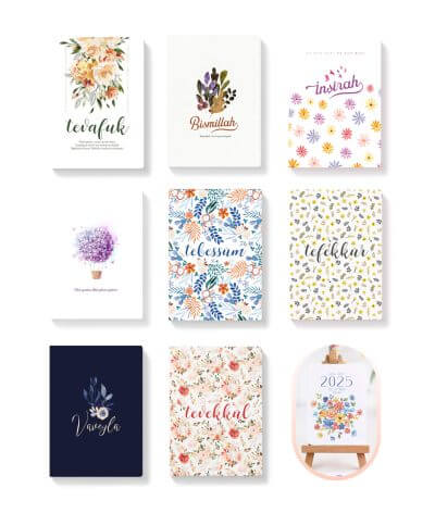 Çiçekli Seri 8 (Takvim Hediyeli)